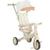 Byox Juno Beige 1-5 jaar Driewieler met Duwstang
