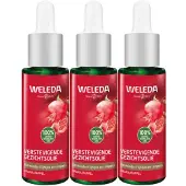 Weleda 3x Granaatappel Verstevigende Gezichtsolie 30 Ml