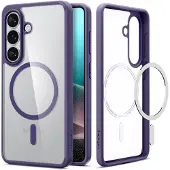 Spigen Hoesje Geschikt voor Samsung Galaxy S26 Plus - Ultra Hybrid MagFit Case - Compatibel met MagSafe / Qi2 - Back Cover Paars