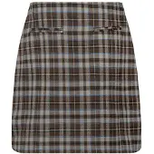 Ydence Dames Rokken Skirt Jessica - Bruin - Maat S