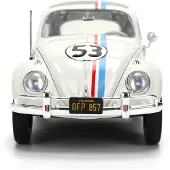 Jada - Speelgoedvoertuig - Herbie The Love Bug VW Beetle 1:24
