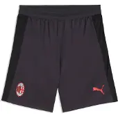 Puma AC Milan Trainingsbroekje 2026-2027 Donkergrijs Rood