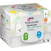 Kreul Porcelain Marker medium Junior Set Keramische markeerset
