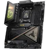 MSI MEG X870E ACE MAX AM5 moederbord, met 4x DDR5-geheugen slots, 4x SATA-poorten en 5x M.2-slots
