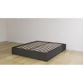 Emma Original Storage Bed 140x200 cm – Donkergrijs