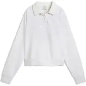 Puma Sweatshirt lichtgrijs / wit