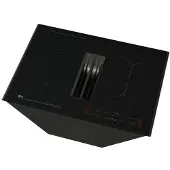 AEG XUB6845AS | Inductie kookplaat met afzuiging 80 cm | SaphirMatt