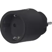 Osram SMART+ Matter stekker, EU-model, 2300W, 10A, IP20, zwart, compatibel met Alexa, Google Home en Apple HomeKit