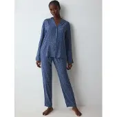 Triumph Pyjama donkerblauw