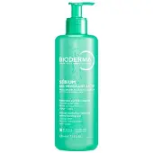 Bioderma Sébium Gel moussant actif - Anti-Akne-Reinigungsgel mit AHA und BHA Reinigingsgel 400 ml
