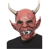 Smiffys Demon masker voor volwassenen
