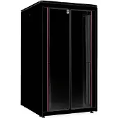 Roline 19-inch netwerkkast Pro 26 U, 800x800 BxD Glazen deur zwart