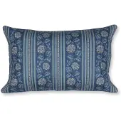 Pip studio Rosa Rani Quilted Sierkussen Donkerblauw 45x70 cm
