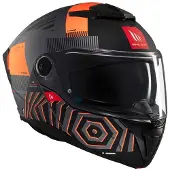 Mt Helmets Atom 2 SV, modulaire helm, zwart, maat L