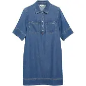 s.Oliver Jurk blauw denim