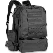 Red Rock Outdoor Gear Diplomat Backpack Black