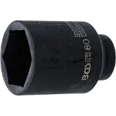 Bgs Dopsleutel + dopmoer, Power doppen zeskantig, diep aandrijving vierkant 20 mm (3/4") SW 60 mm (60 mm)