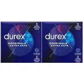 Durex 2x Condooms Extra Safe 3 stuks