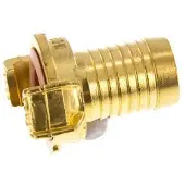Tameson 25 mm (1'') Slangpilaar Messing GEKA Tuinslangkoppeling KTW