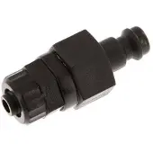 Tameson POM DN 5 Koppeling Insteeknippel 6x8 mm opsteekfitting Dubbele afsluiting