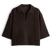 Opus Shirt 'Gicky' donkerbruin