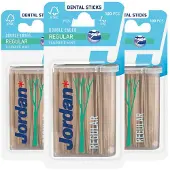 Jordan 3x Tandenstokers Double Ended Regular 100 stuks