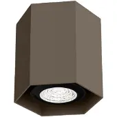 Wever & Ducre Hexo Mini PAR16 1.0 Plafondlamp Bronze
