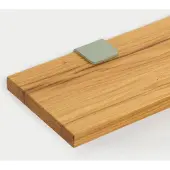 TIPTOE Bracket Wandplank Eucalyptus Grey | 45x20cm | Reclaimed Wood