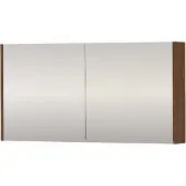 Proline SPK Xcellent Spiegelkast Dubbelzijdig 120x14x60 cm Indian Walnut