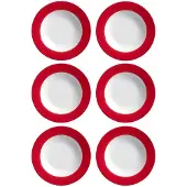 Ritzenhoff & Breker Suppenteller Doppio ø 22 cm Set van 6