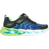 SKECHERS Sneakers 'FLEX-GLOW ULTRA' navy / neongroen / zwart