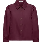JDY Blouse 'ULLA' donkerrood