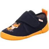 Superfit Lage schoen 'VENTI' crème / navy / donkerbruin / oranje