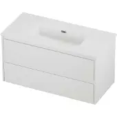 Proline Tribute Badmeubelset Porselein Elegant 100x46x54 cm Mat White Mat Wit