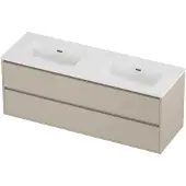 Proline Tribute Badmeubelset Porselein Elegant 140x46x54 cm Mat White Soft Linen