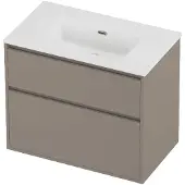 Proline Tribute Badmeubelset Porselein Elegant 80x46x67 cm Mat White Clay Beige