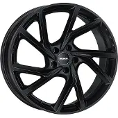 Mak Litá velgen KASSEL, 7x17 inch, 5x108 steek, ET 34, glanzend zwart