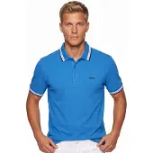 BOSS Poloshirt BOSS Paddy blauw regular fit