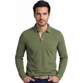 NZA 26gn201 Lange Mouw Poloshirt