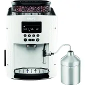 Krups Essential EA8161 - Automatisch koffiezetapparaat met melkopschuimer - 15 bar - wit