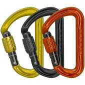 Dmm - Shadow - Beveiligde karabiner Screwgate (3-Pack), meerkleurig