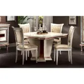 AEA Barock Esstisch Tisch Gruppe Esszimmer Wohnzimmer Garnitur Holz Design Tische
