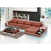 AEA Lederen bank, USB-aansluiting, hoekbank, woonkamer set, design, modern, bank, nieuwe bank