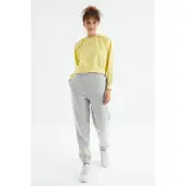 Tommy Life Dames Hoge Taille Fleece Joggingbroek