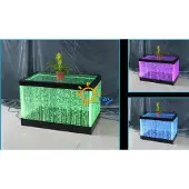 AEA Design Tisch Couchtisch Wasser Säulen Säule Water Sofa Tische LED Beleuchtet