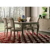 AEA Möbel Einrichtung Gruppe Tisch + 4x Stuhl Set 5tlg. Esstisch Garnitur Esszimmer
