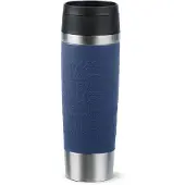 Tefal Travel Mug Grande K30822 Reisbeker / Isoleerbeker - inhoud 0.5L RVS / blauw