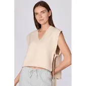 Woody Dames Debardeur Beige Beige XS/S