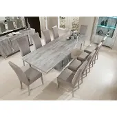 AEA Esszimmer Esstisch Stuhl Gruppe Tische Holz Garnitur Tisch Modern Set 9tlg.