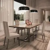 AEA Modernes 5-teiliges Esszimmer Set Für jedes Esszimmer: Esstisch + 4 Stühle